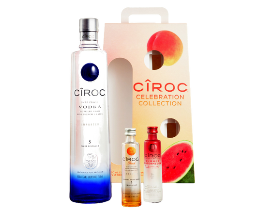 Ciroc Gift Set 750ml (With 2 Diff 50ml)