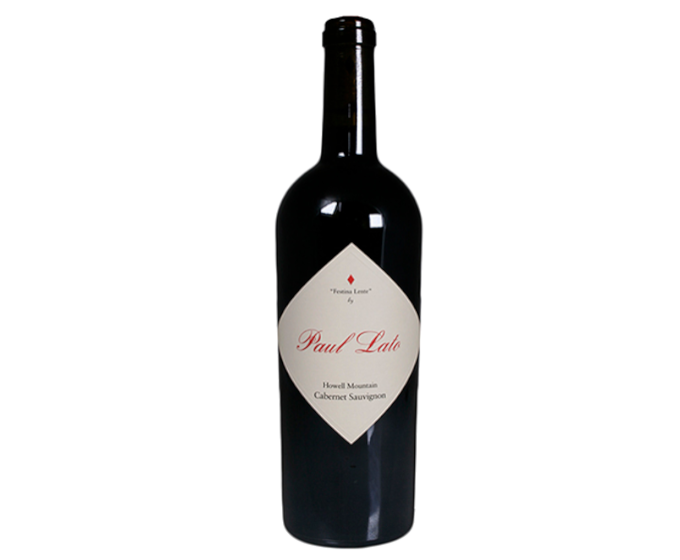 Paul Lato Festina Lente Howell Mtn Cabernet Sauv 2019 750ml