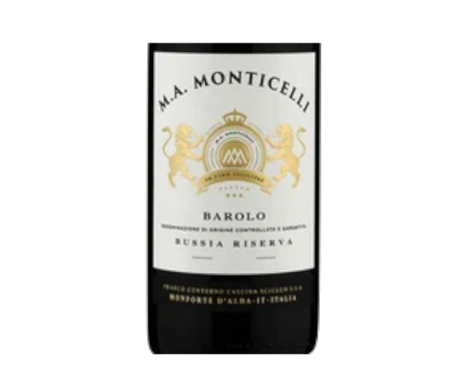 M A Monticelli Bussia Riserva 2013 750ml