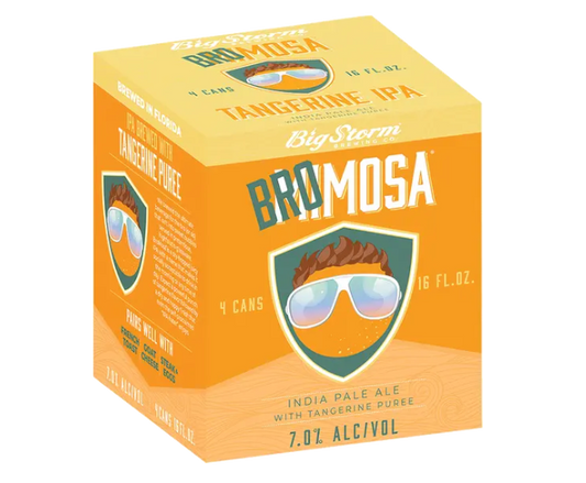 Big Storm Brewing Bromosa Tangerine 16oz 4-Pack Can