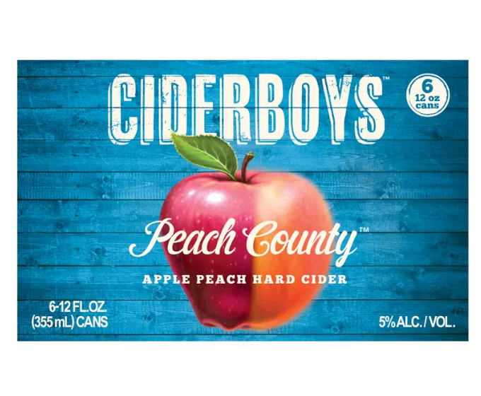 Ciderboys Imperial Peach 12oz 6-Pack Can