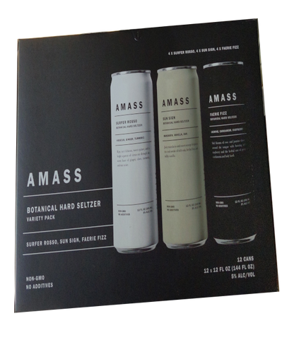 Amass Botanical Hard Variety 12oz 12-Pack Can