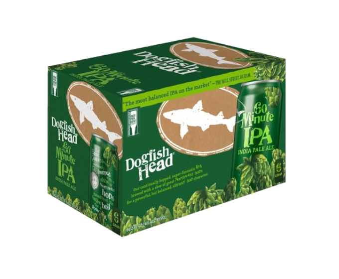 Dogfish Head 60 Minute IPA 12oz 6-Pack Can