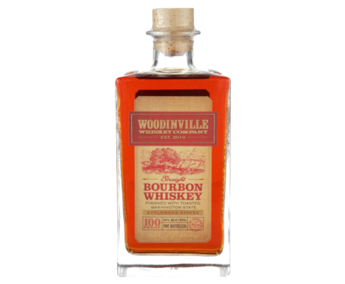 Woodinville Applewood Staves Straight Bourbon 750ml