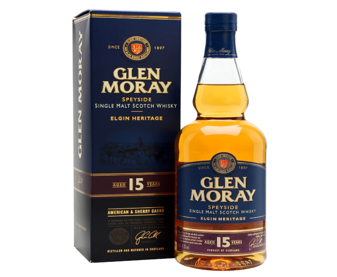Glen Moray 15 Years Elgin Heritage 750ml