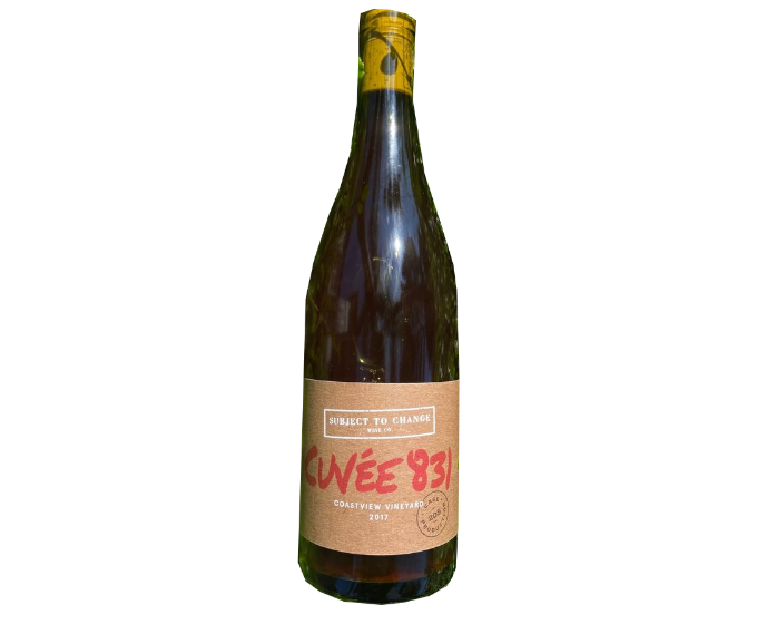 Subject to Change Coastview Cuvee 831 750ml (No Barcode)